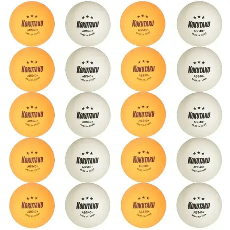 20pcs-KOKUTAKU-3-Stars-Table-Tennis-Balls-40_-ABS-New-Material-Plastic-Ping-Pong-Balls-Professional-Table-Tennis-Training-Balls-FreeDropship-334657721