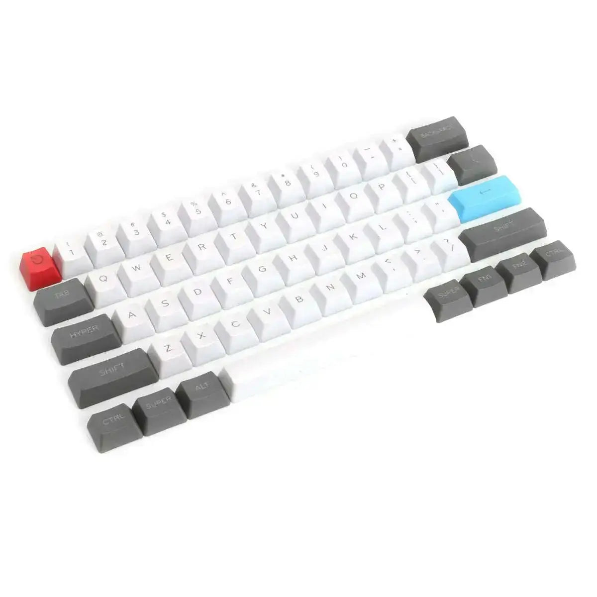 61-Key-ANSI-Layout-OEM-Profile-PBT-Thick-Keycaps-for-60_-Mechanical-Keyboard-GreatEagleInc-318388148