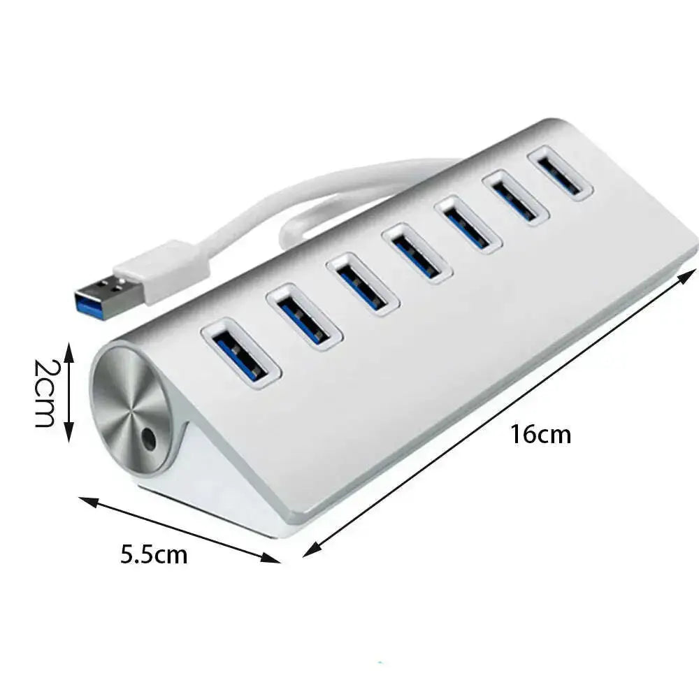 7-port-USB-3.0-Hub-Aluminum-Alloy-60cm-Cable-Portable-Upto-5Gbps-Super-Speed-Anti-slip-Charging-Splitter-For-Laptop-Desktop-GreatEagleInc-333991422
