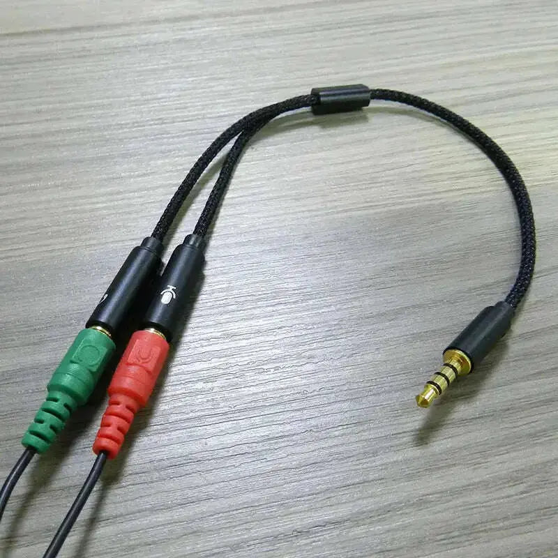 AUX-Cable-Jack-3.5mm-Audio-Cable-3.5-mm-Jack-Stereo-Audio-Male-to-2-Female-Headset-Mic-Y-Splitter-Cable-Adapter-GreatEagleInc-334025440
