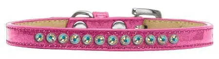 Ab-Crystal-Size-10-Pink-Puppy-Ice-Cream-Collar-GreatEagleInc-319626418
