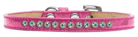 Ab-Crystal-Size-10-Pink-Puppy-Ice-Cream-Collar-GreatEagleInc-319626418