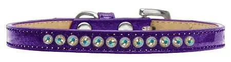 Ab-Crystal-Size-14-Purple-Puppy-Ice-Cream-Collar-GreatEagleInc-319625844