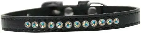 Ab-Crystal-Size-16-Black-Puppy-Collar-GreatEagleInc-319642260