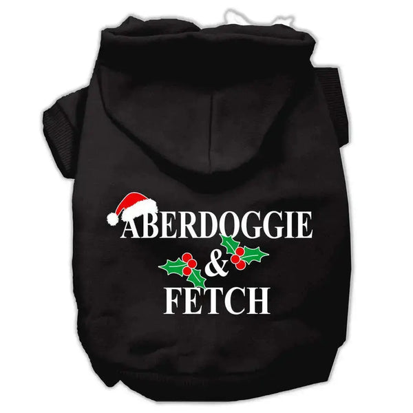 Aberdoggie-Christmas-Screen-Print-Pet-Hoodies-Black-Size-Xxl-GreatEagleInc-333961190