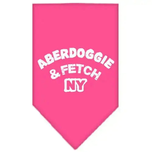 Aberdoggie-Ny-Screen-Print-Bandana-Bright-Pink-Small-GreatEagleInc-319229055