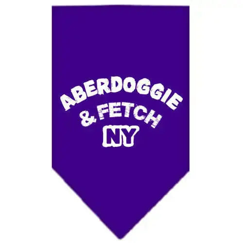 Aberdoggie-Ny-Screen-Print-Bandana-Purple-Small-GreatEagleInc-319228245
