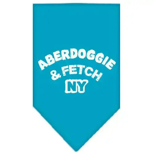 Aberdoggie-Ny-Screen-Print-Bandana-Turquoise-Small-GreatEagleInc-319228091