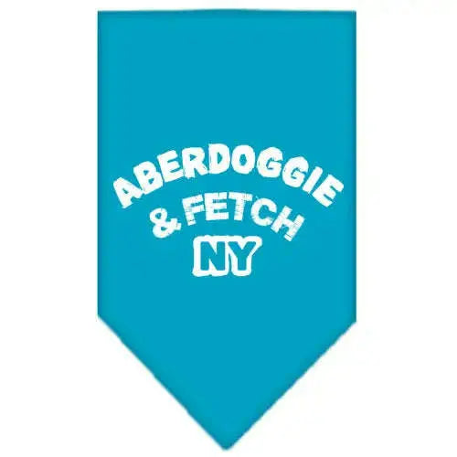 Aberdoggie-Ny-Screen-Print-Bandana-Turquoise-Small-GreatEagleInc-319228091