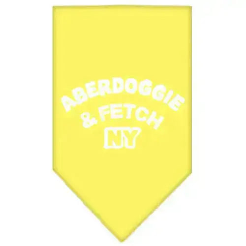 Aberdoggie-Ny-Screen-Print-Bandana-Yellow-Small-GreatEagleInc-319227967