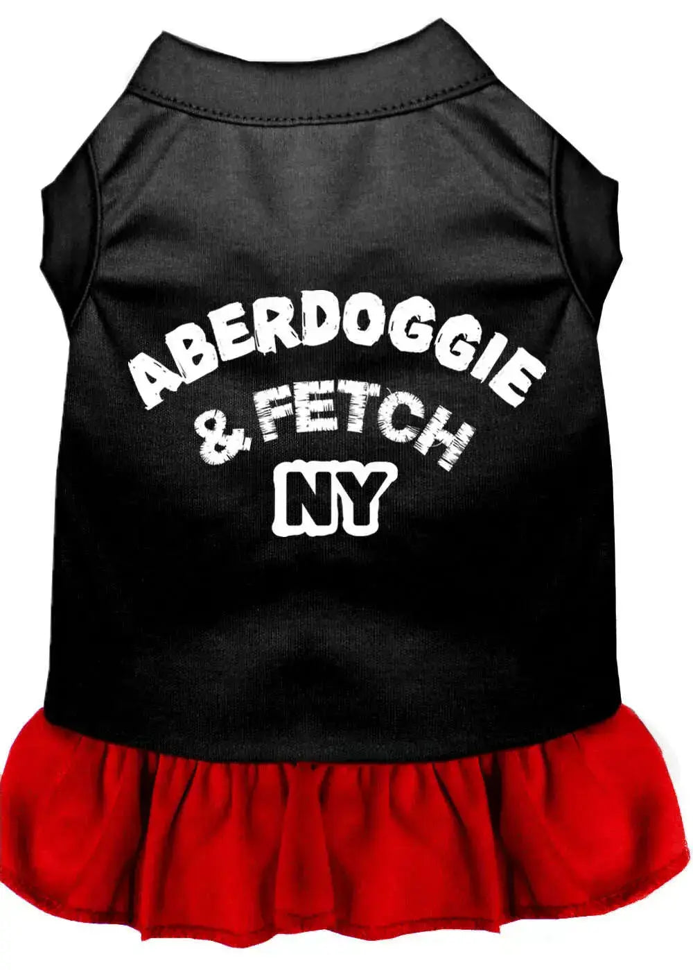 Aberdoggie-Ny-Screen-Print-Dog-Dress-Black-With-Red-Lg-GreatEagleInc-318863551