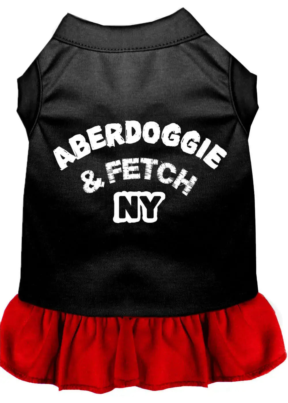 Aberdoggie-Ny-Screen-Print-Dog-Dress-Black-With-Red-Xxl-GreatEagleInc-319270275