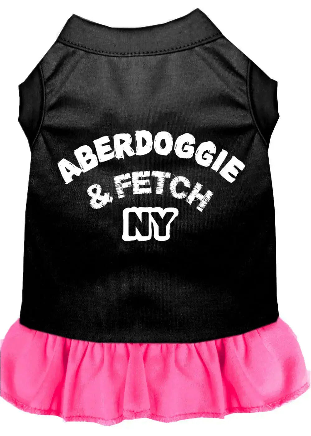 Aberdoggie-Ny-Screen-Print-Dress-Black-With-Bright-Pink-Med-GreatEagleInc-319272220