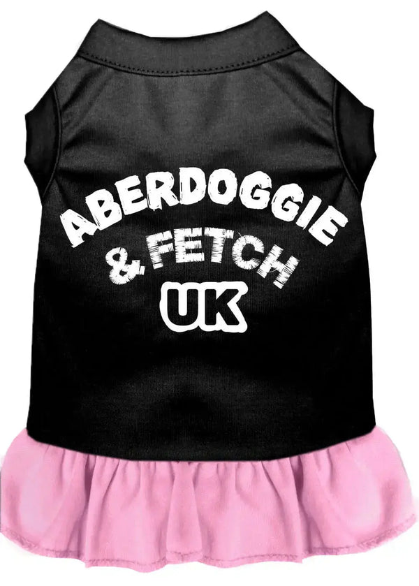 Aberdoggie-Uk-Screen-Print-Dog-Dress-Black-With-Light-Pink-Lg-GreatEagleInc-318866420