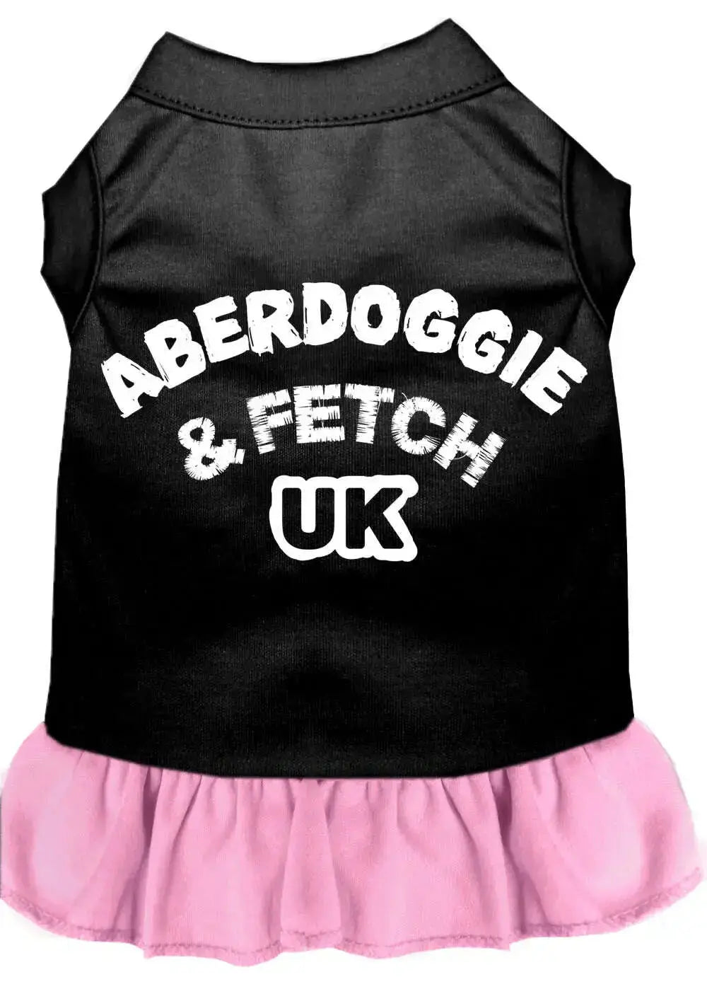 Aberdoggie-Uk-Screen-Print-Dog-Dress-Black-With-Light-Pink-Xl-GreatEagleInc-318867785