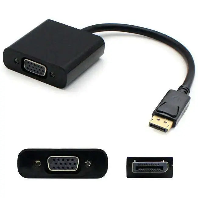 AddOn-8in-Lenovo-57Y4393-Compatible-DisplayPort-Male-to-VGA-Female-Black-Adapter-AddOn-334951469