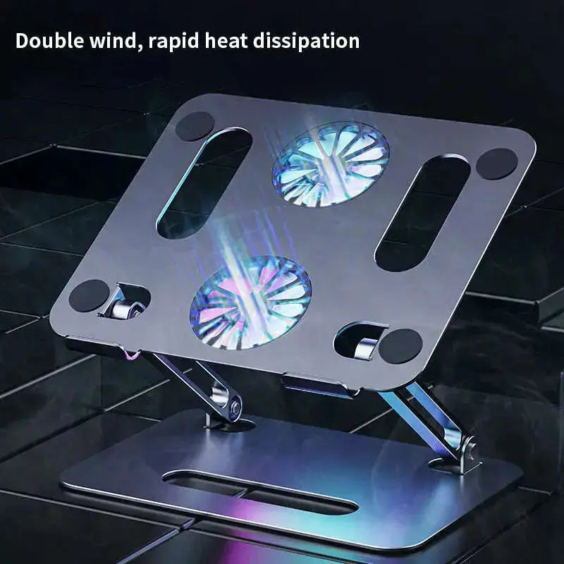 Adjustable-Laptop-Stand-With-Cooling-Fans-Base-Support-Laptop-Table-For-Bed-Folding-Notebook-Holder-Stand-Laptop-Cooling-Bracket-GreatEagleInc-334101355