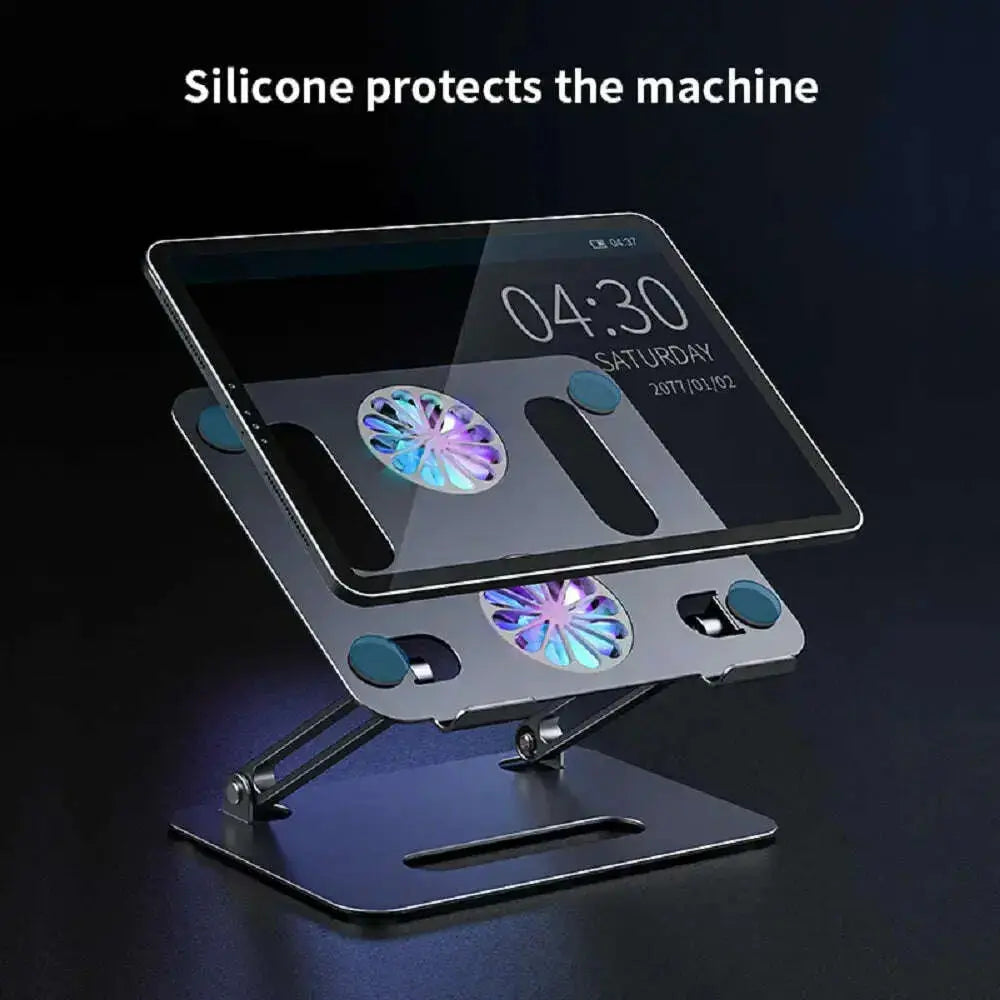 Adjustable-Laptop-Stand-With-Cooling-Fans-Base-Support-Laptop-Table-For-Bed-Folding-Notebook-Holder-Stand-Laptop-Cooling-Bracket-GreatEagleInc-334101525