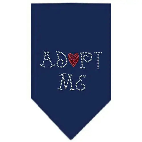 Adopt-Me-Rhinestone-Bandana-Navy-Blue-Small-GreatEagleInc-319332910