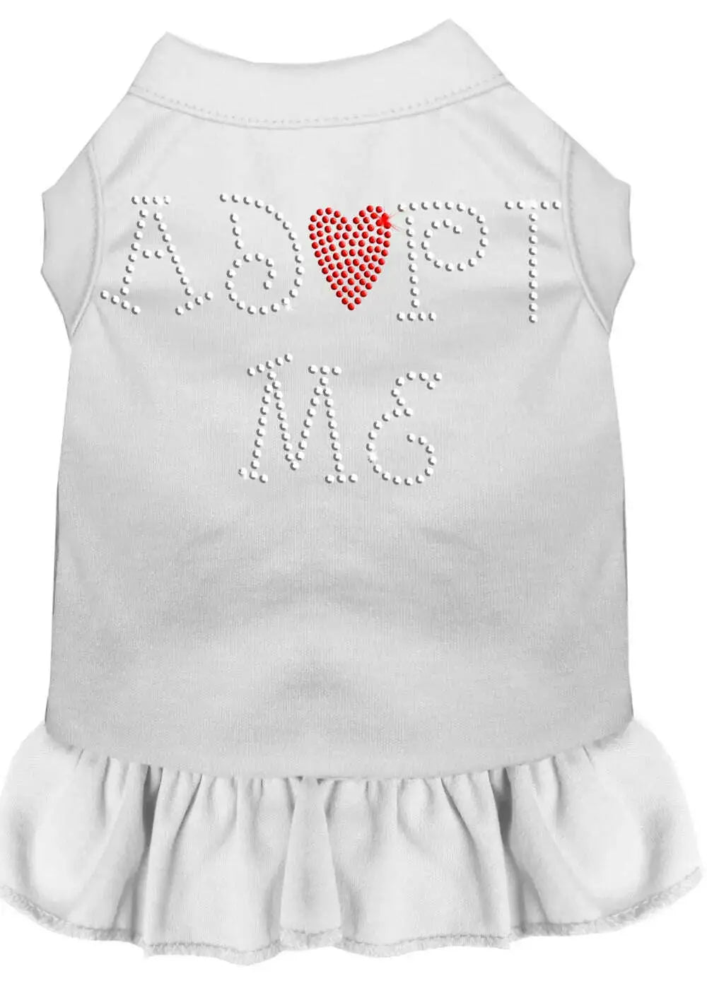 Adopt-Me-Rhinestone-Dress-White-Xl-GreatEagleInc-333621946