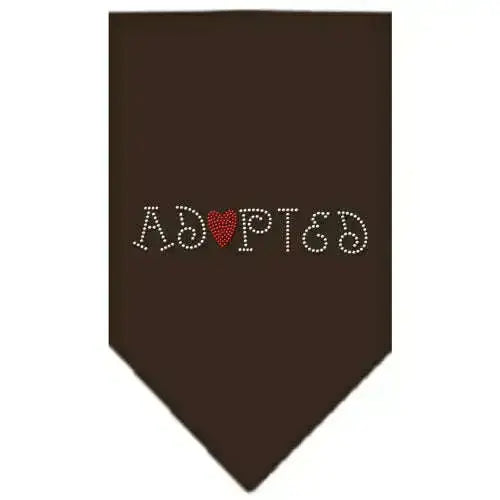 Adopted-Rhinestone-Bandana-Cocoa-Large-GreatEagleInc-319336733