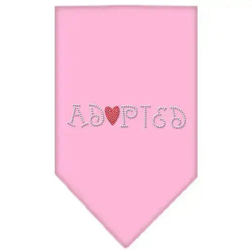 Adopted-Rhinestone-Bandana-Light-Pink-Small-GreatEagleInc-319335480