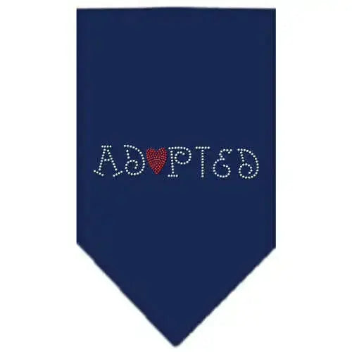 Adopted-Rhinestone-Bandana-Navy-Blue-Small-GreatEagleInc-319335393