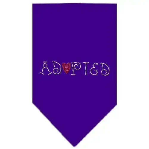 Adopted-Rhinestone-Bandana-Purple-Small-GreatEagleInc-319335180