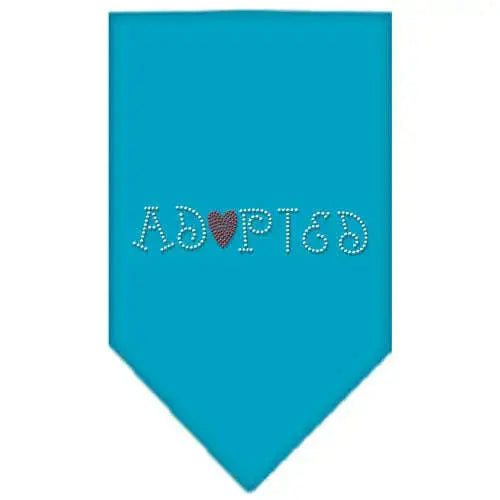 Adopted-Rhinestone-Bandana-Turquoise-Large-GreatEagleInc-319336027