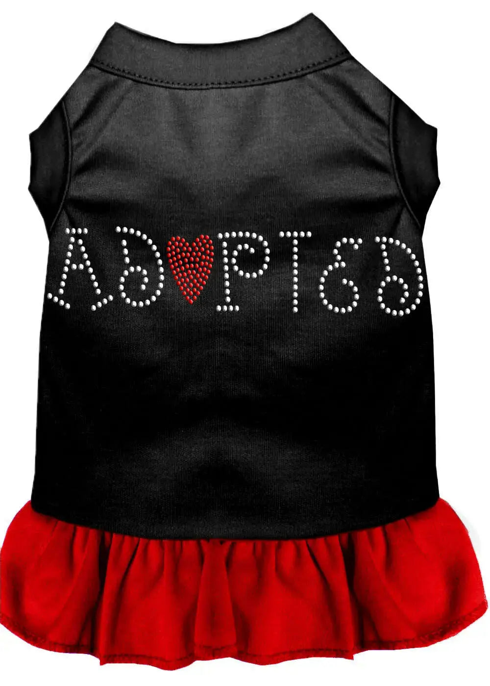 Adopted-Rhinestone-Dresses-Black-With-Red-Xxl-GreatEagleInc-319545555