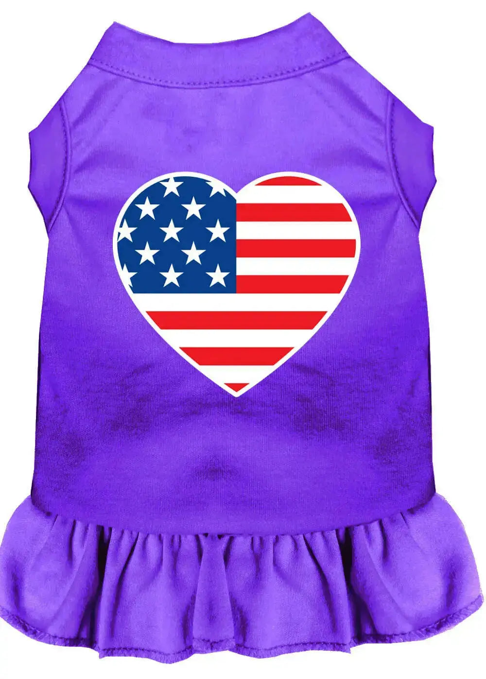 American-Flag-Heart-Screen-Print-Dress-Purple-Med-GreatEagleInc-318682342