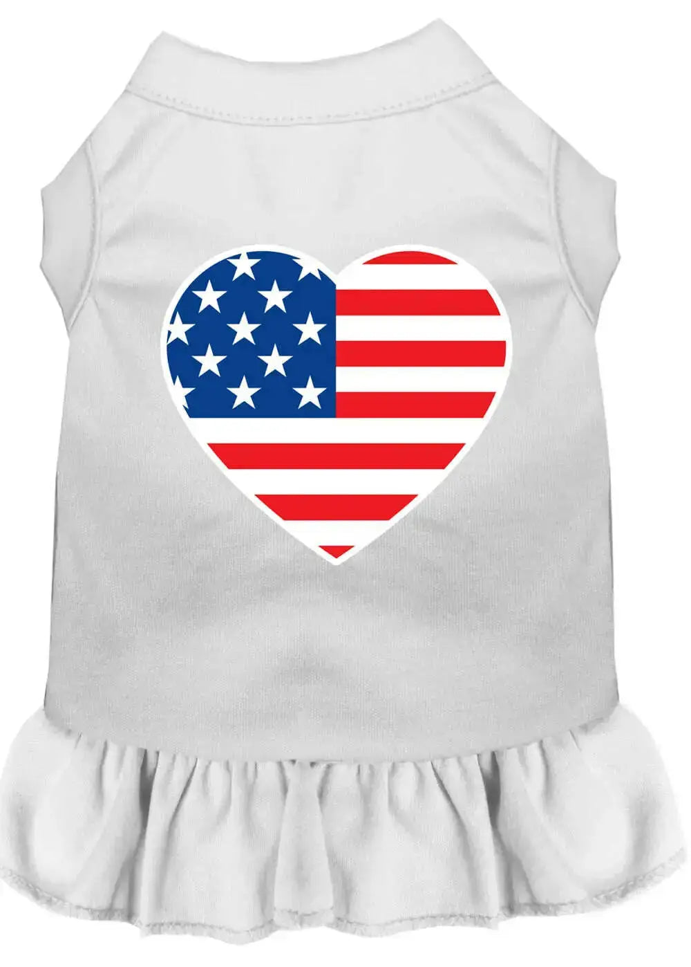 American-Flag-Heart-Screen-Print-Dress-White-Xs-GreatEagleInc-318878496