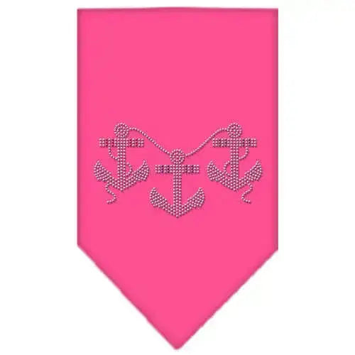 Anchors-Rhinestone-Bandana-Bright-Pink-Large-GreatEagleInc-319332220