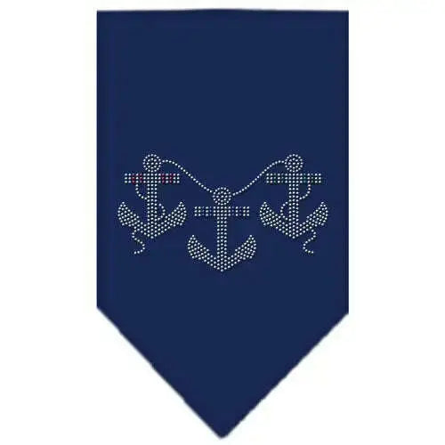 Anchors-Rhinestone-Bandana-Navy-Blue-Large-GreatEagleInc-319331743