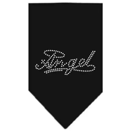 Angel-Rhinestone-Bandana-Black-Large-GreatEagleInc-319329766