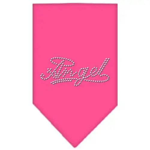 Angel-Rhinestone-Bandana-Bright-Pink-Small-GreatEagleInc-319328450