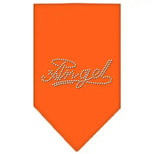 Angel-Rhinestone-Bandana-Orange-Large-GreatEagleInc-319329127