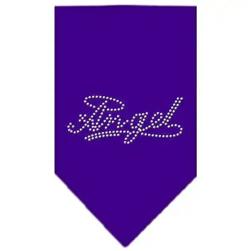 Angel-Rhinestone-Bandana-Purple-Large-GreatEagleInc-319329087