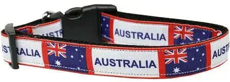 Australia-Nylon-Dog-Collar-Medium-Narrow-GreatEagleInc-333694388