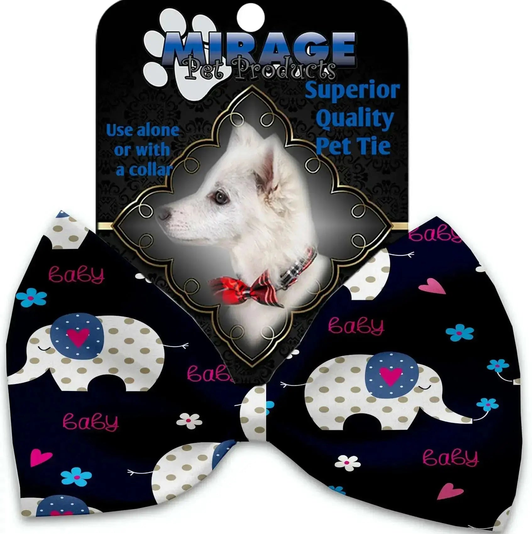 Baby-Elephants-Pet-Bow-Tie-Collar-Accessory-With-Velcro-GreatEagleInc-318892185