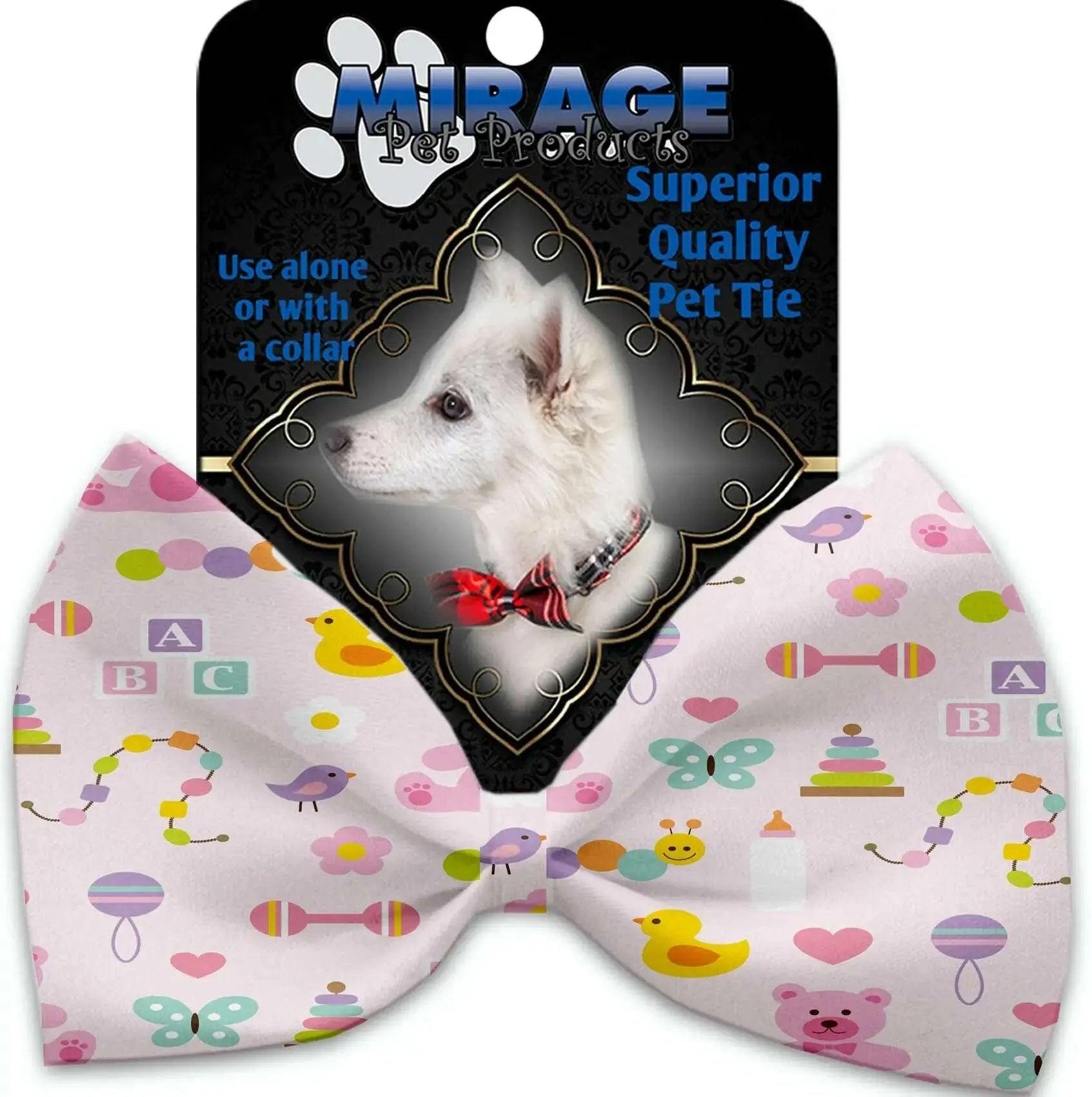 Baby-Girl-Pet-Bow-Tie-Collar-Accessory-With-Velcro-GreatEagleInc-333664577