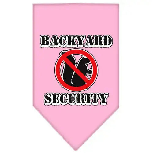 Backyard-Security-Screen-Print-Bandana-Light-Pink-Small-GreatEagleInc-319223724