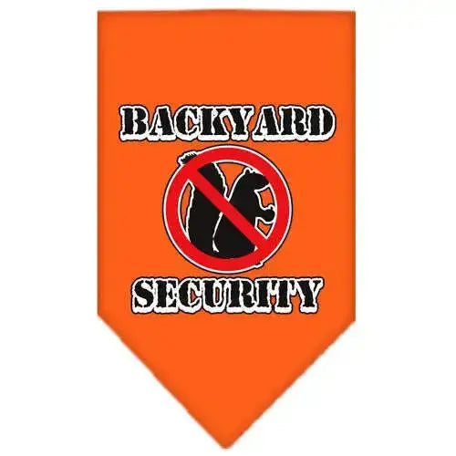 Backyard-Security-Screen-Print-Bandana-Orange-Large-GreatEagleInc-319224951