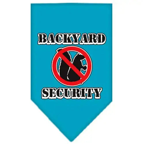 Backyard-Security-Screen-Print-Bandana-Turquoise-Small-GreatEagleInc-319223292