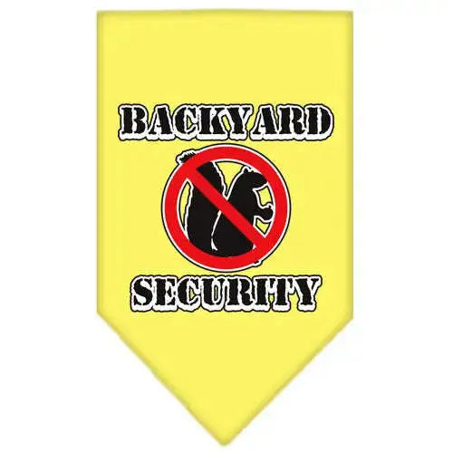 Backyard-Security-Screen-Print-Bandana-Yellow-Large-GreatEagleInc-319224445