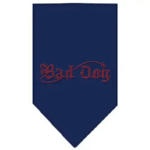 Bad-Dog-Rhinestone-Bandana-Navy-Blue-Large-GreatEagleInc-318971679