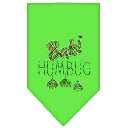 Bah-Humbug-Rhinestone-Bandana-Lime-Green-Large-GreatEagleInc-333772130