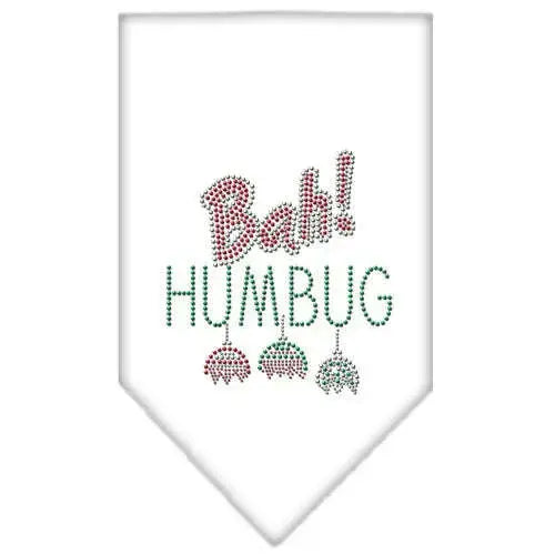 Bah-Humbug-Rhinestone-Bandana-White-Large-GreatEagleInc-333771715