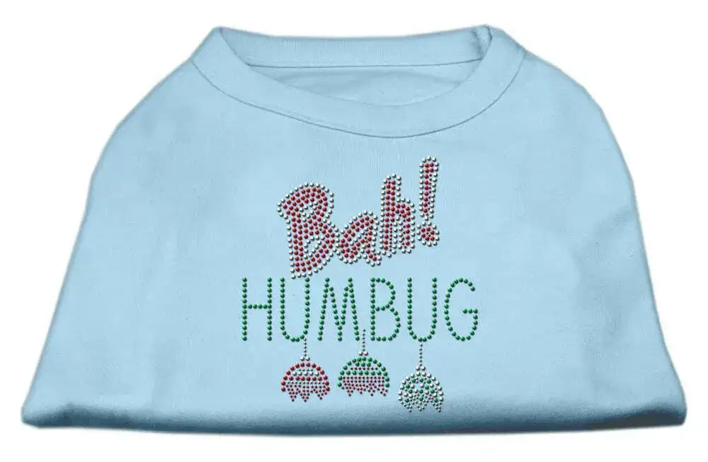 Bah-Humbug-Rhinestone-Dog-Shirt-Baby-Blue-Xxl-GreatEagleInc-318802371