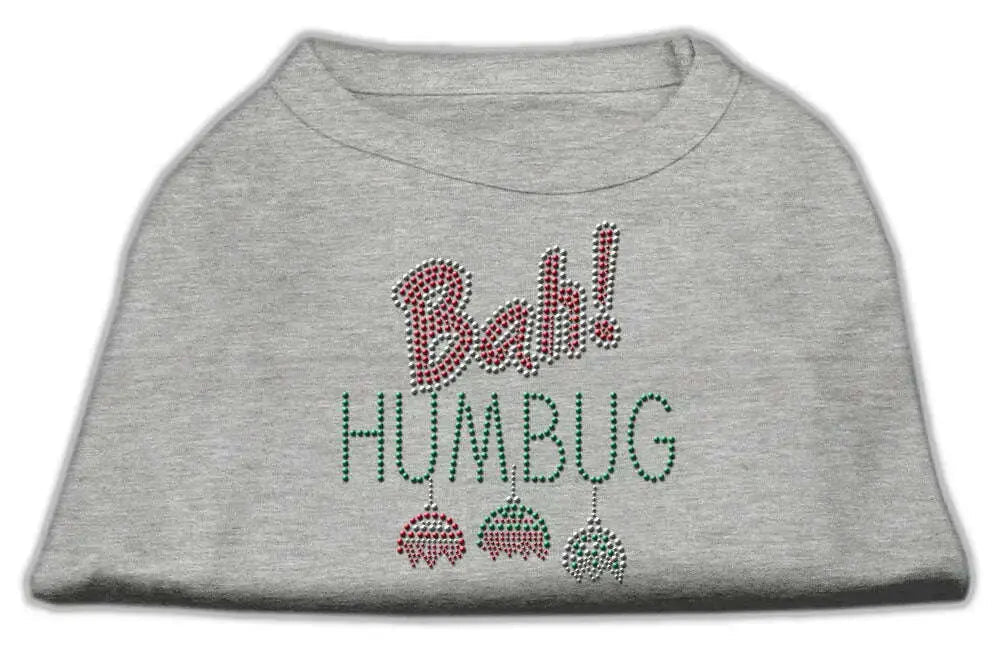 Bah-Humbug-Rhinestone-Dog-Shirt-Grey-Xl-GreatEagleInc-320147557